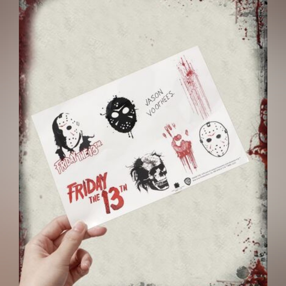 Fri 13th Vinyl Stickers (NEW)